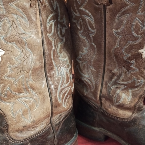 Tony Lama goat skin boots - Picture 3 of 5